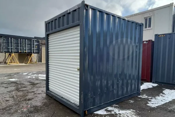 10ft High Cube Used Shipping Container with Roll-Up Door