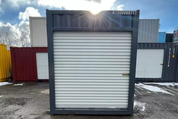 10ft High Cube Used Shipping Container with Roll-Up Door