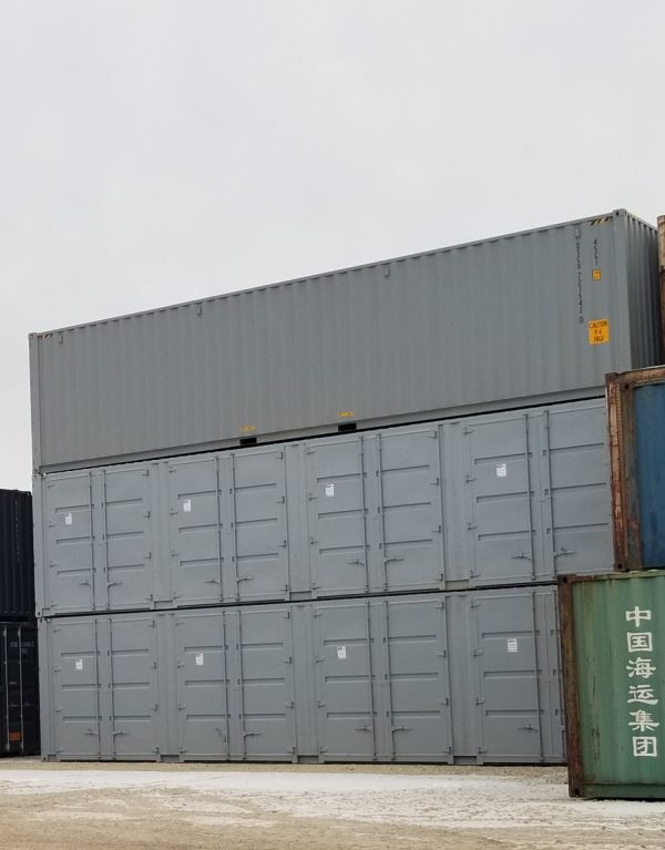 40ft Used Shipping Container with Side Doors
