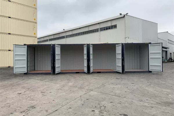 40ft New High Cube Shipping Container with Side Doors – Dual Access Extra Tall Steel Storage Unit