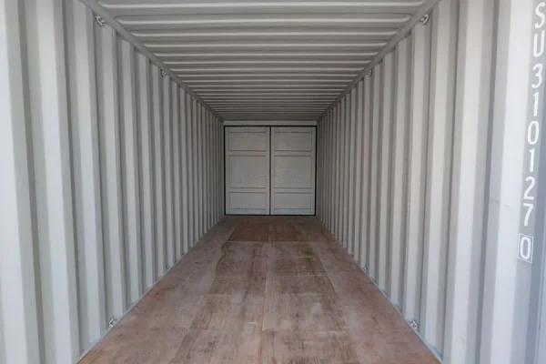 20ft New Double Door Shipping Container – Dual Access Steel Storage - Image 2