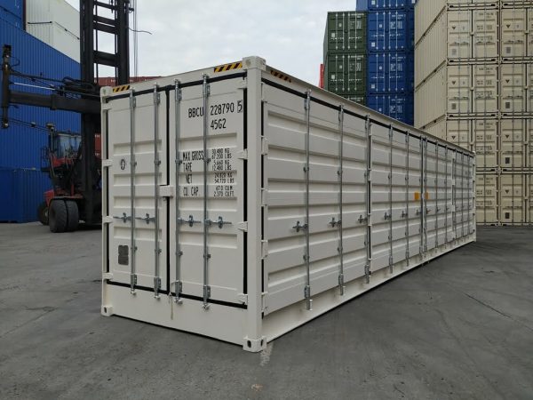40ft New High Cube Open Side Shipping Container - Image 2
