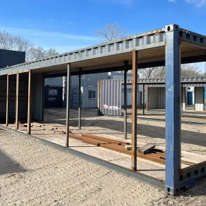 40ft HC Used Shipping Container with Multiple Openings