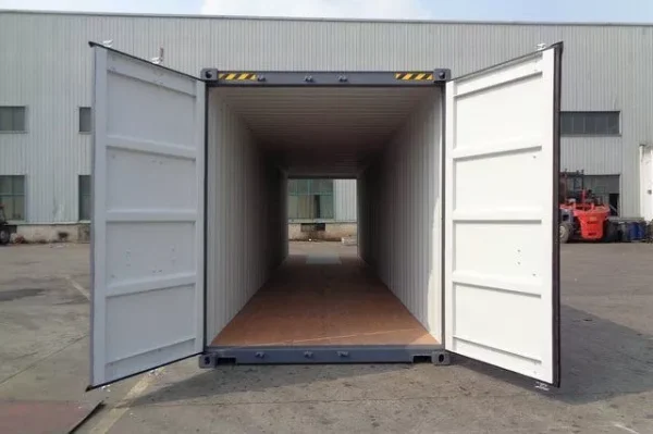 40ft New High Cube Double Door Shipping Container – Dual Entry Extra Tall Steel Storage