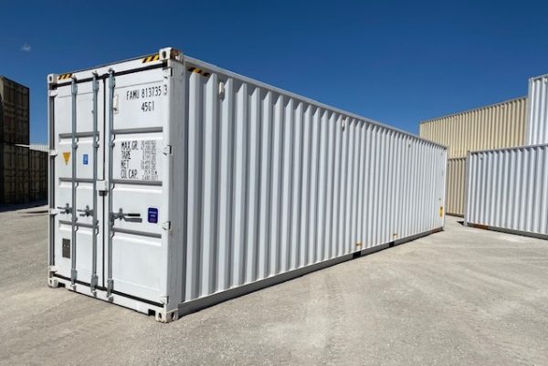 40ft New High Cube Double Door Shipping Container – Dual Entry Extra Tall Steel Storage