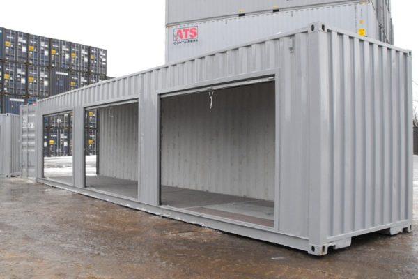 40ft High Cube Shipping Container with Roll-Up Doors