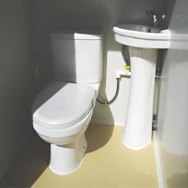Dual Portable Toilet and Bathroom | Mobile Restroom with Sink - Image 5