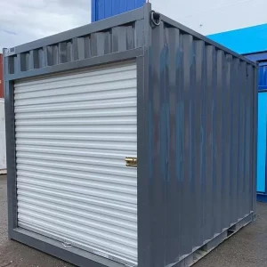 10ft Used Shipping Container with Roll-Up Door
