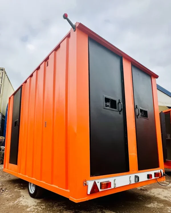 Modified Towable Mobile Welfare Unit with Built-In Diesel Generator
