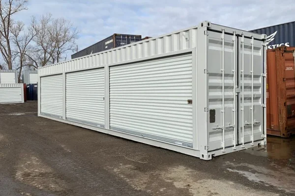 40ft High Cube Shipping Container with Roll-Up Doors - Image 8