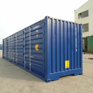 40ft New High Cube Open Side Shipping Container – Full Side Access Steel Unit