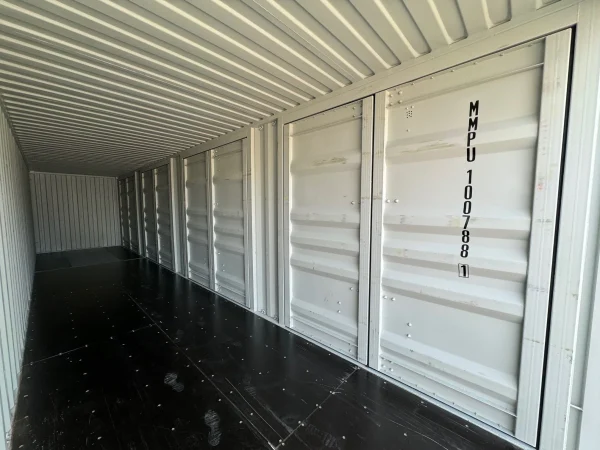 40ft New High Cube Shipping Container with Side Doors – Dual Access Extra Tall Steel Storage Unit