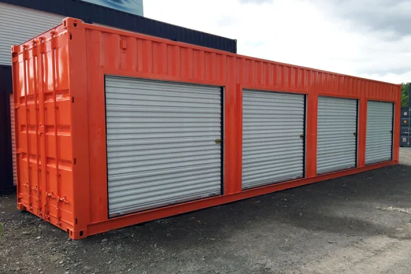 40ft High Cube Shipping Container with Roll-Up Doors - Image 7