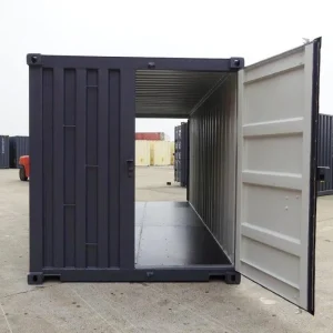 20ft New Three Door Shipping Container – Multi-Access Steel Unit – Secure Storage Solution