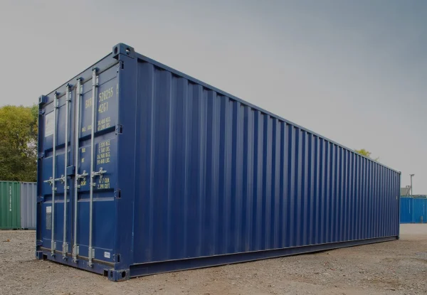 40ft New Shipping Container – One-Trip Corten Steel Storage Unit