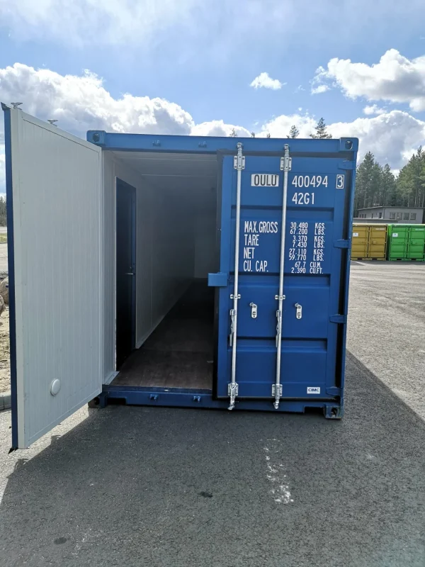 40ft New Insulated Shipping Container – Temperature-Stable Steel Storage Unit