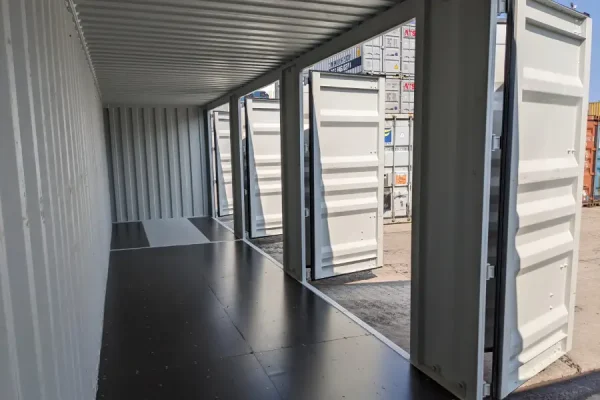 40ft New High Cube Shipping Container with Side Doors – Dual Access Extra Tall Steel Storage Unit
