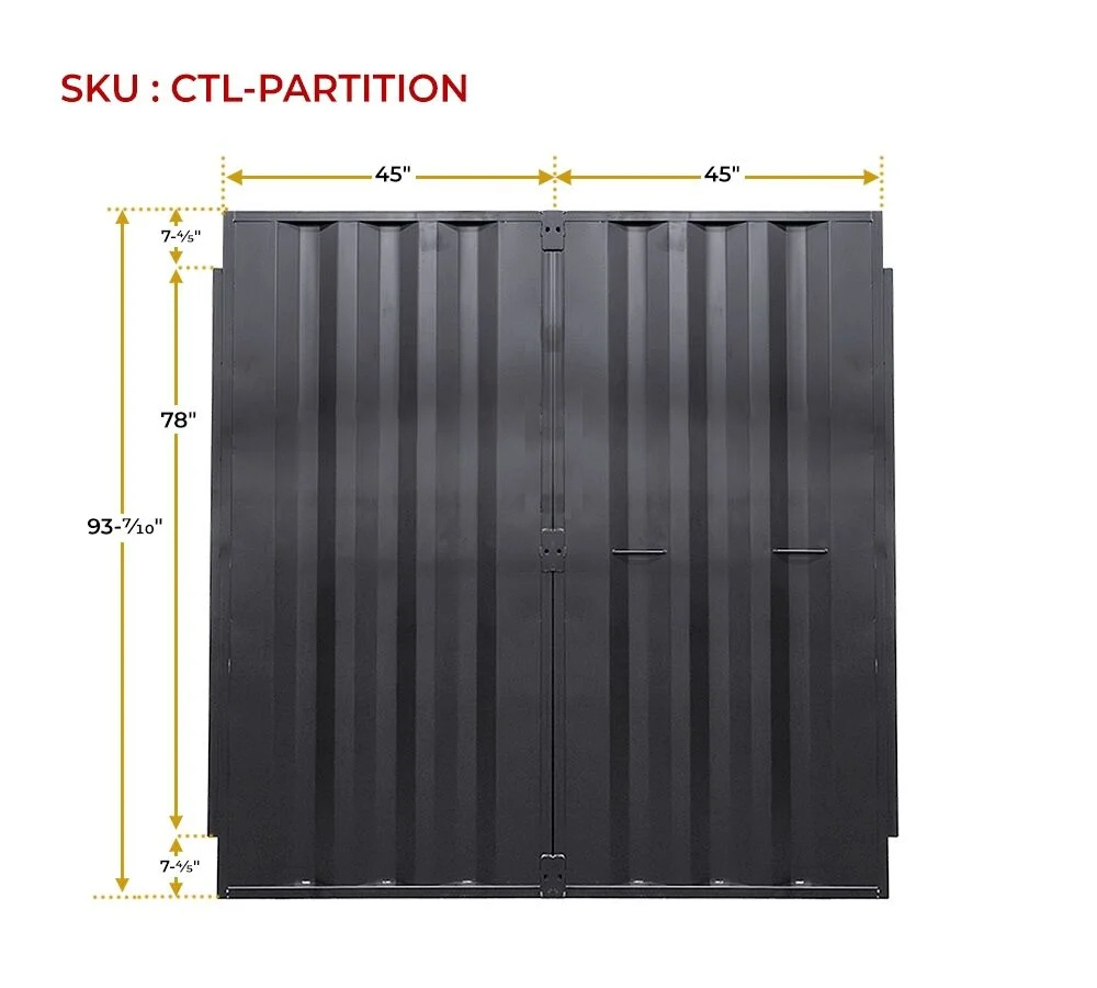 Partition Wall for Shipping Container - Image 2