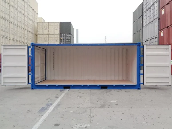 20ft New Open Side Shipping Container – Full Side Door Access – Steel Storage Unit for Sale
