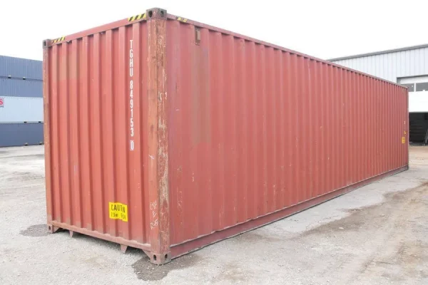 40ft Used High Cube Shipping Container